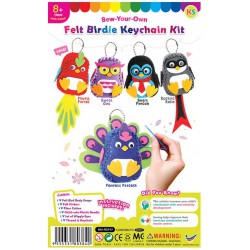 Felt Birdie Keychain Kit Felt Birdie Keychain Kit